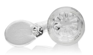 Glaskopf mit Sieb 14,5mm