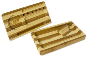 RAW Flip Rolling Tray Bamboo
