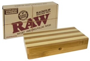 RAW Flip Rolling Tray Bamboo