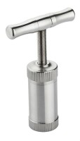 Pollenpresse Edelstahl mit Drehgriff