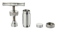 Pollenpresse Edelstahl mit Drehgriff