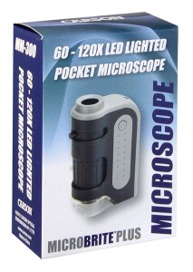 Carson MicroBrite Plus "MM-300" Taschenmikroskop