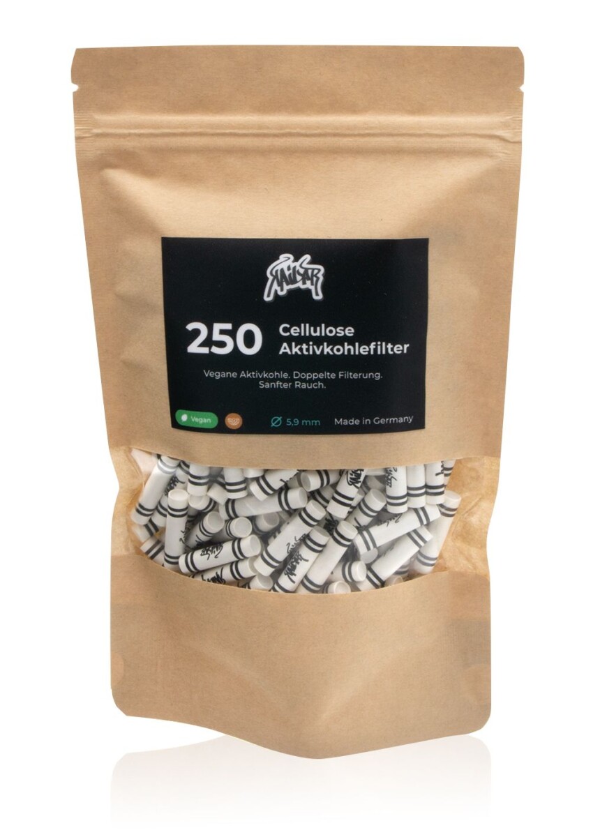 KAILAR Aktivkohlefilter Slim Size 250 Stück