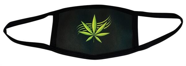 Mund - Gesichtsmaske "Hemp Green"