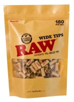 Raw Prerolled Wide Filtertips