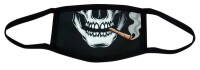 Mund- Gesichtsmaske "Skull Cigar"