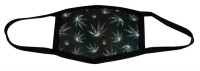 Mund- Gesichtsmaske "Golden Hemp Pattern"