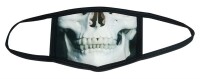 Mund- Gesichtsmaske "Skelett"