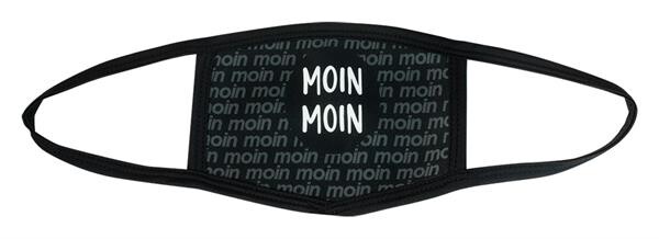 Mund- Gesichtsmaske "Moin Moin"