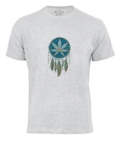 T-Shirt " Hemp Dreamcatcher", grau