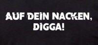 T-Shirt "Auf dein Nacken",schwarz