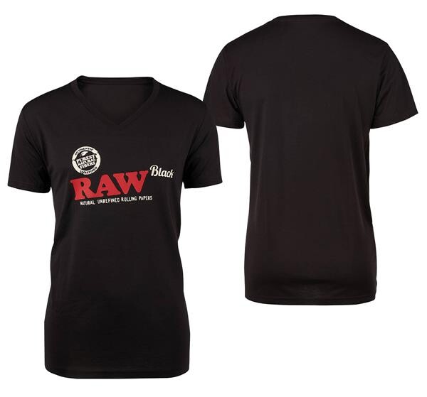 RAW Black T-Shirt schwarz M