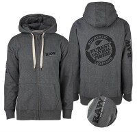 RAW Zip Hoodie grau, M