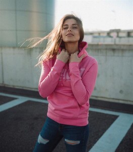 RAW Hoodie Pink M