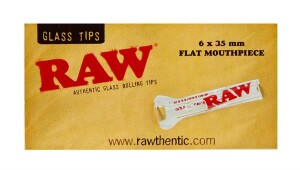 RAW Flat Glastips