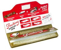 Smoking Gold King Size Slim Papers + Tips