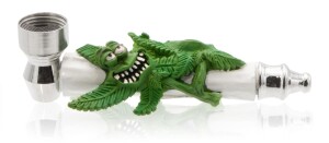 Cannabuds Metal Pipe "Twins"
