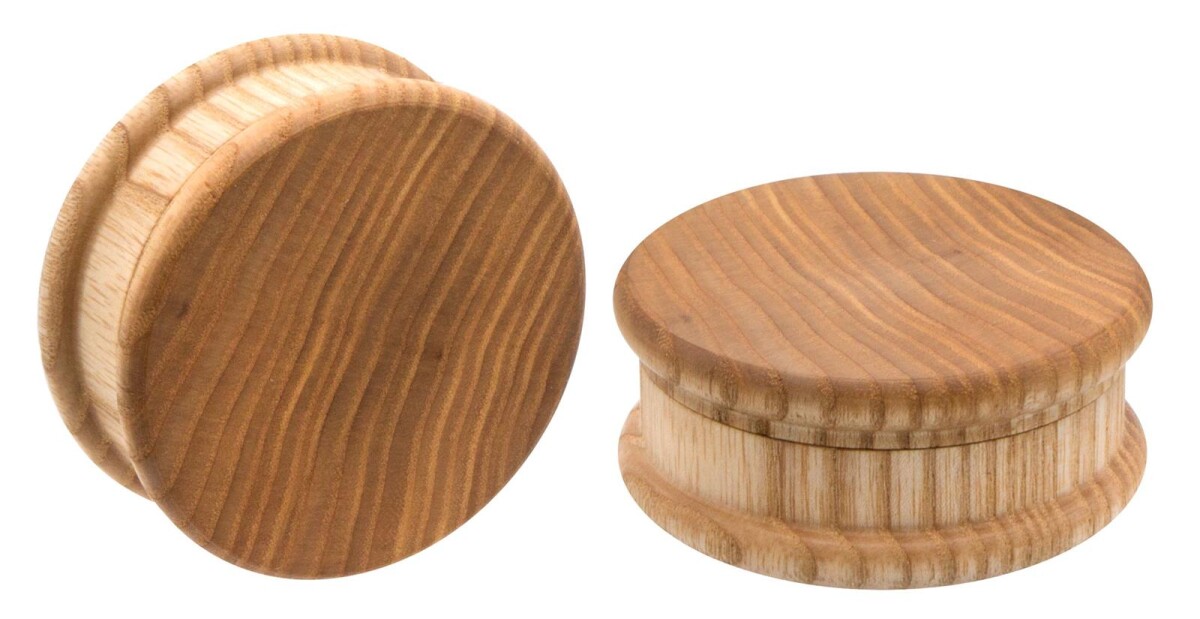 Canamix Holzgrinder "Groß" Edelstahlpins...