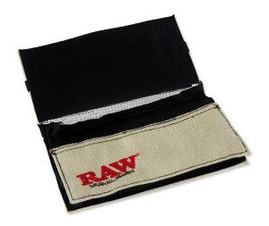 Raw Tabaktasche in Stoffoptik
