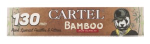 CARTEL " Bamboo" unbleached Papers +Tips Extra Long 130mm