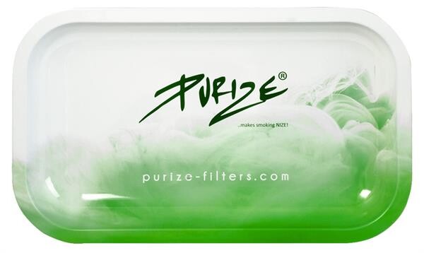 Purize Drehtablett weiß, grün Small