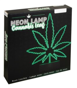 Neon Leuchte "Cannabis Leaf"
