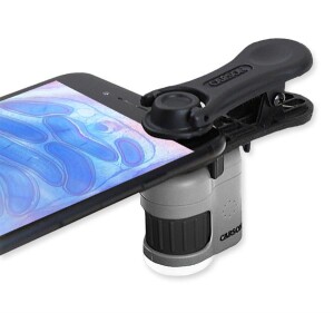 Carson MM-380 "Micro Mini" Mikroskop mit Smartphone Clip