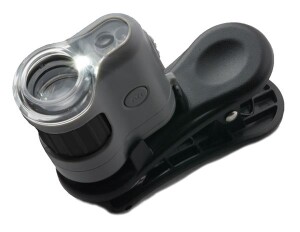 Carson MM-380 "Micro Mini" Mikroskop mit Smartphone Clip