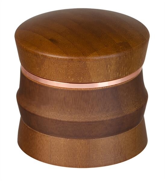 Aluminium/Holz- Grinder "Bamboo"