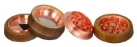 Aluminium/Holz- Grinder "Bamboo"