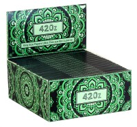 420z King Size Slim Ultra Thin Paper grün