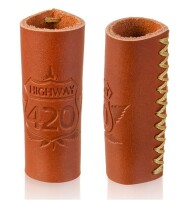 Lederhülle/Cover für Feuerzeuge "Highway420"
