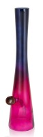 Hollandbong Glas blau-lila ohne Kickloch