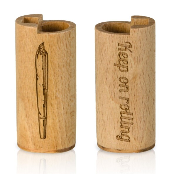 Holzcover "keep on rolling + Joint", hell