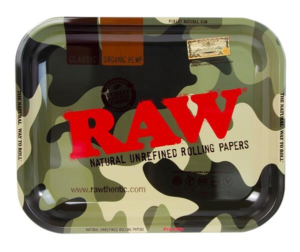 RAW Dreh Tablett Rolling Tray "Camouflage"