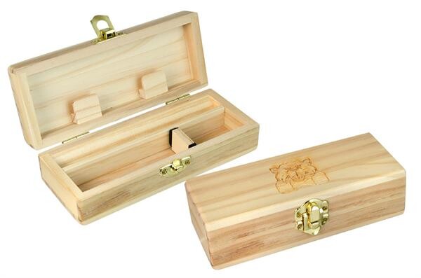 Holz Aufbewahrungsbox "Biber" klein
