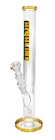 Highline Glasbong gerade 40cm hoch,GELB