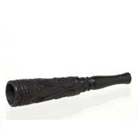 Holz Chillum geschnitzt 15cm
