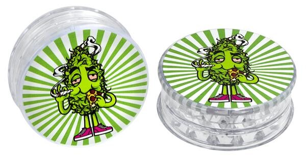 Best Buds Acrylgrinder "PIZZA" klar