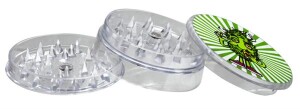 Best Buds Acrylgrinder "PIZZA" klar