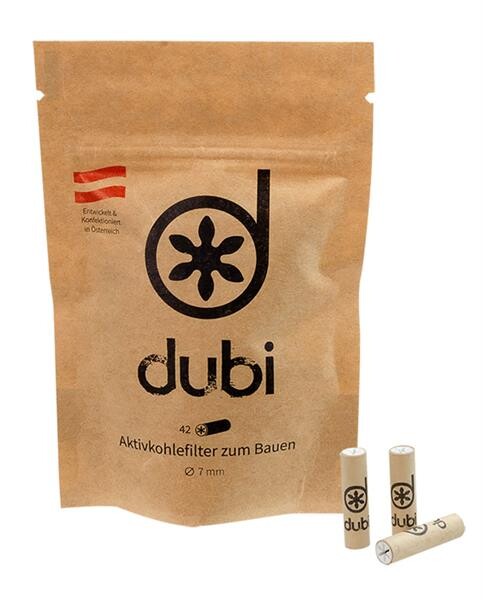 DUBI Aktivkohlefilter Ø7mm