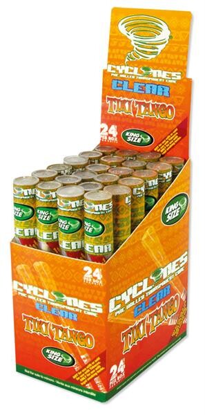 Cyclones CLEAR Cone Blunt TIKI TANGO (Mandarine,Mango,...