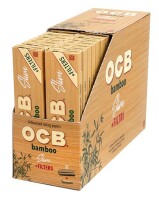OCB Bamboo King Size Slim Papers & Tips