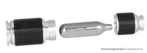 Entkapsler schwarz/silber
