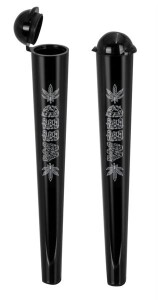 Joint Tube schwarz "Weed"