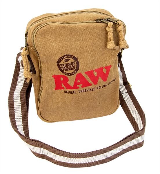 RAW Schultertasche ca 21x24x6cm, braun