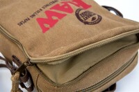 RAW Schultertasche ca 21x24x6cm, braun
