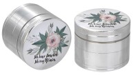 Aluminium Grinder CNC 4-teilig "Ich hasse Menschen"