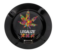 Metall Aschenbecher - Legalize