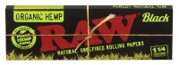 RAW Black Green Organic Hemp 1 1/4 Paper